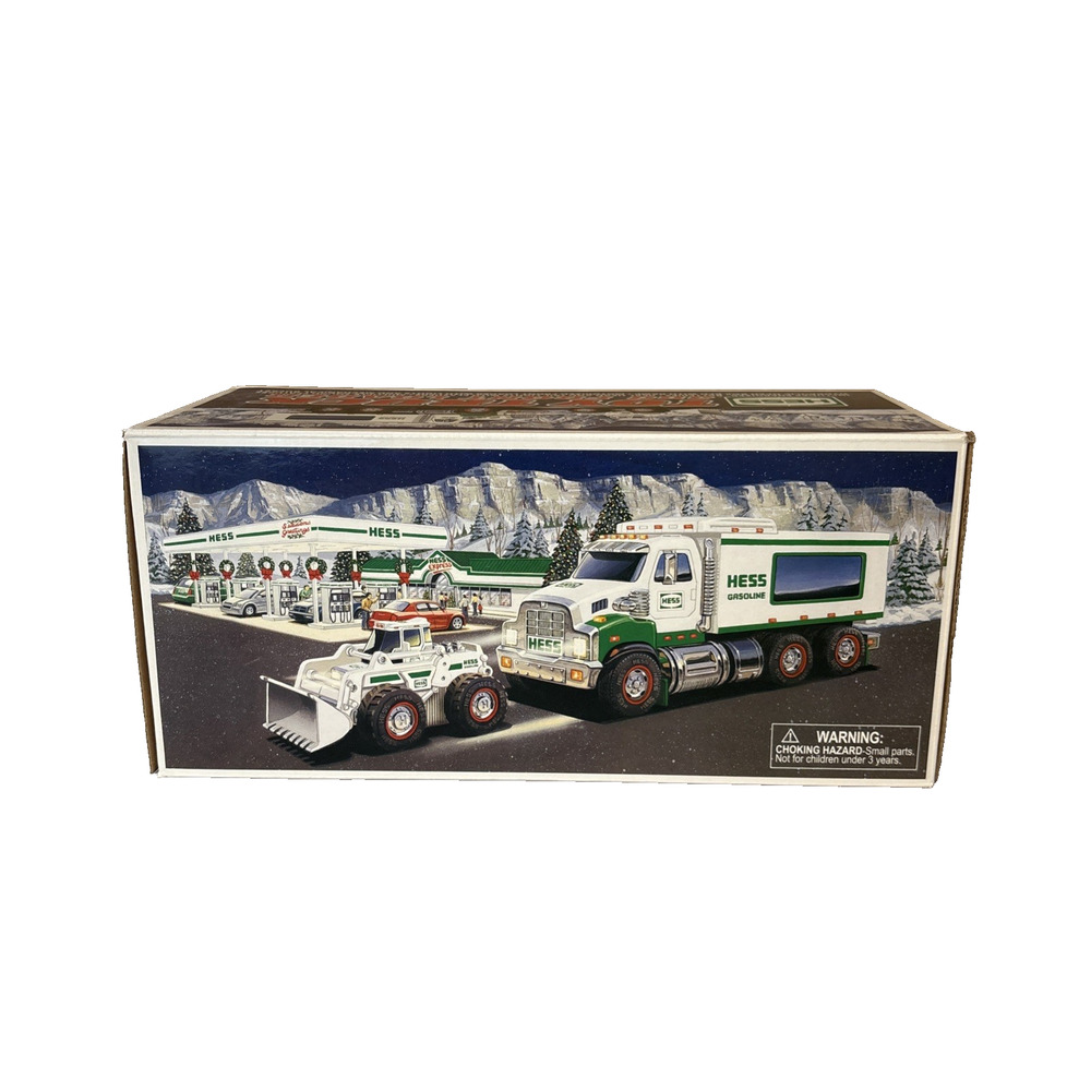 Hess 2008 Toy Truck and Front Loader Collectable New In Original Box